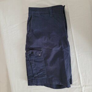Blue Mens Cargo Shorts Size 36 Navy George